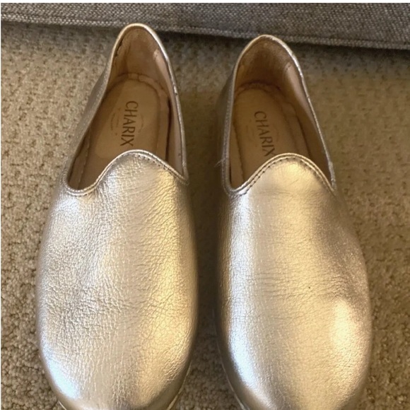 charix Shoes - Charix Gold Loafer